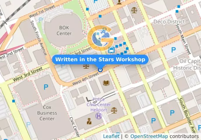 Written in the Stars Workshop