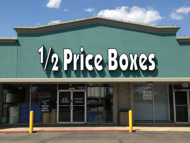 1/2 Price Boxes