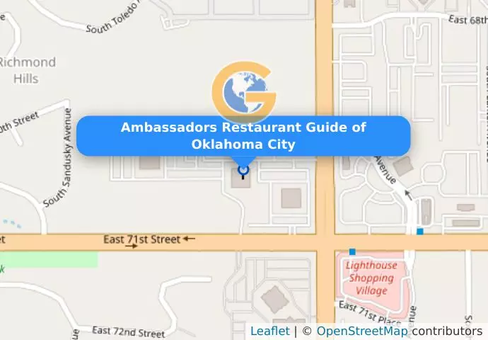 Ambassadors Restaurant Guide of Oklahoma City