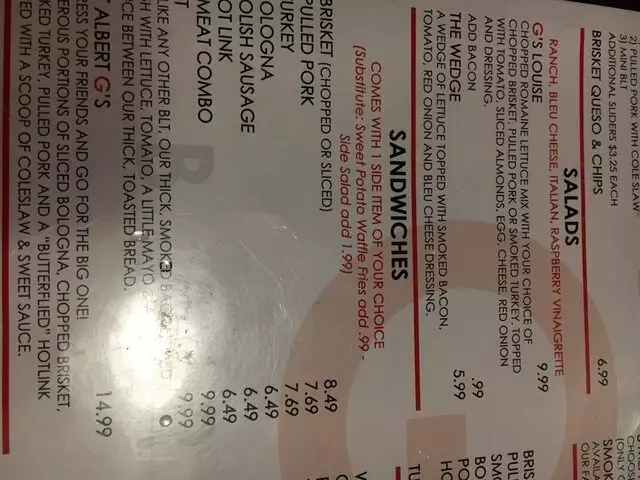 Albert G’s Bar-B-Q