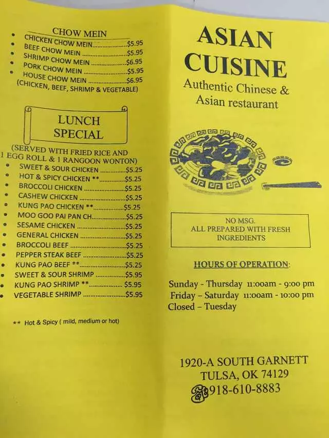 Asian Cuisine