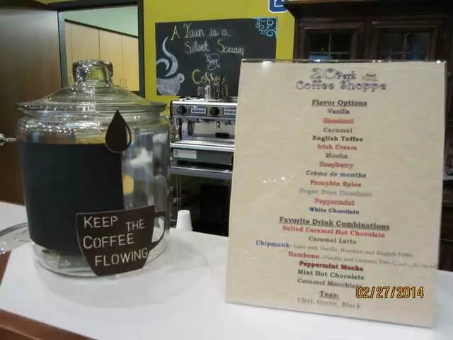 20 Perk Coffee Shoppe