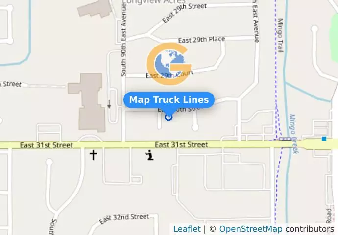 Map Truck Lines