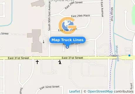 Map Truck Lines