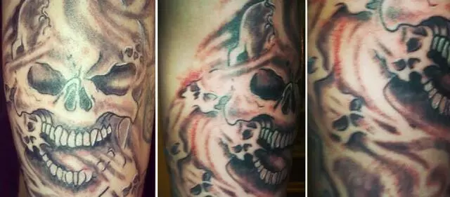 Anchor & Rose Tattoo